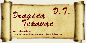 Dragica Tepavac vizit kartica